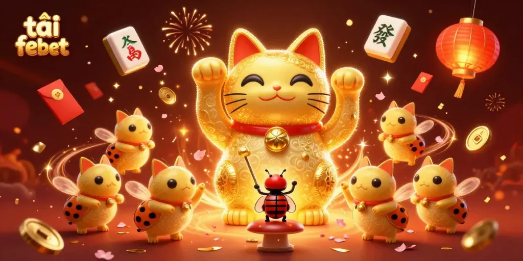Spin and win with the vibrant casino-themed illustration showcasing tải fe bet in rich, festive details.