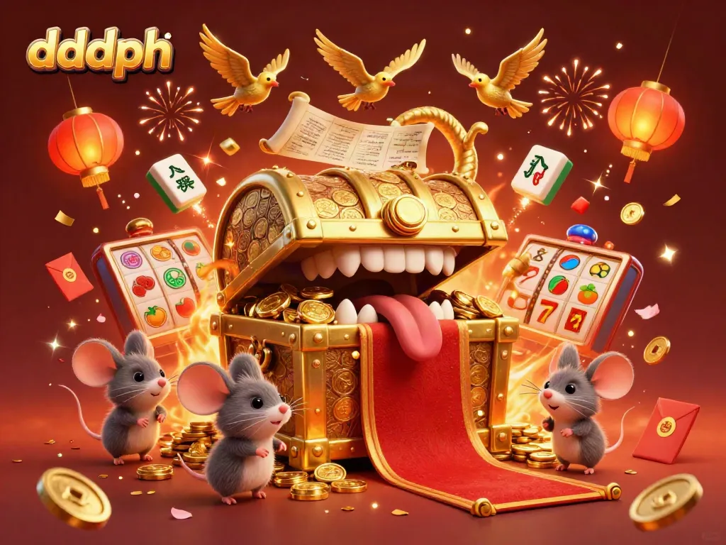 Engage with the dddph treasure chest mockup, showcasing thrilling rich rewards for players.