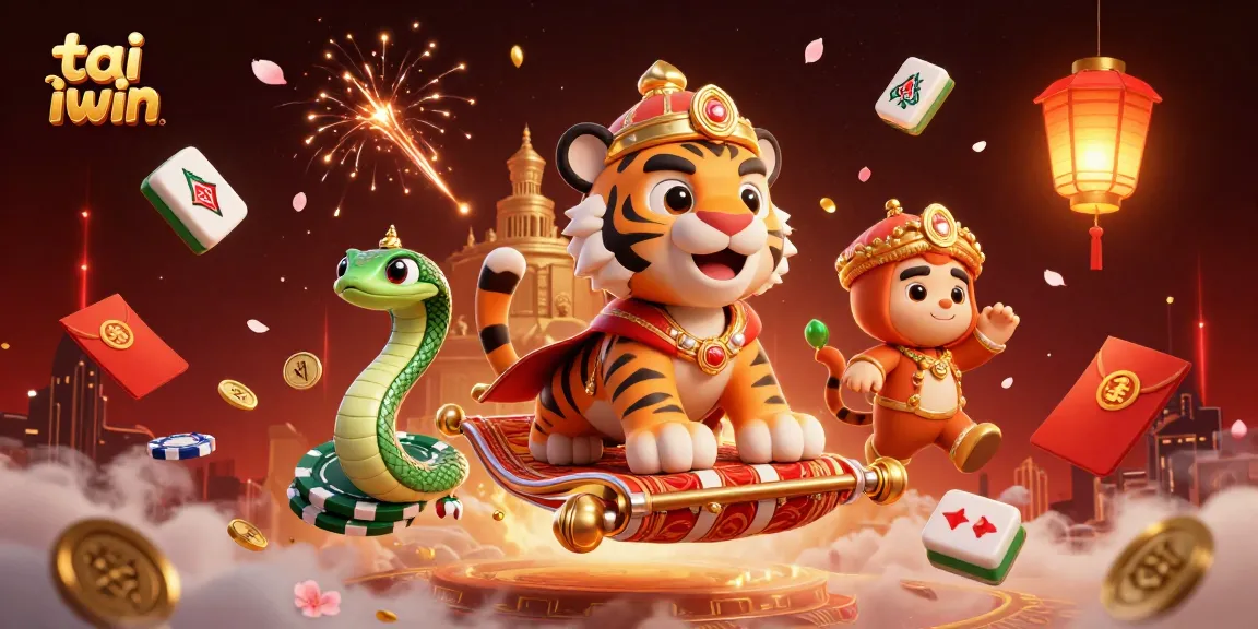 Experience thrilling gameplay with tai iwin as the sultan rides his carpet amidst dazzling casino elements.