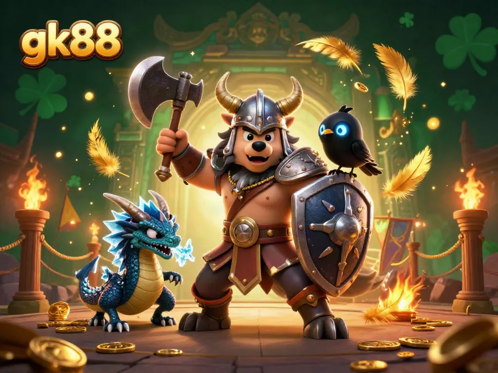 Engage in thrilling battles at gk88 with vivid 3D characters in an exciting casino showdown