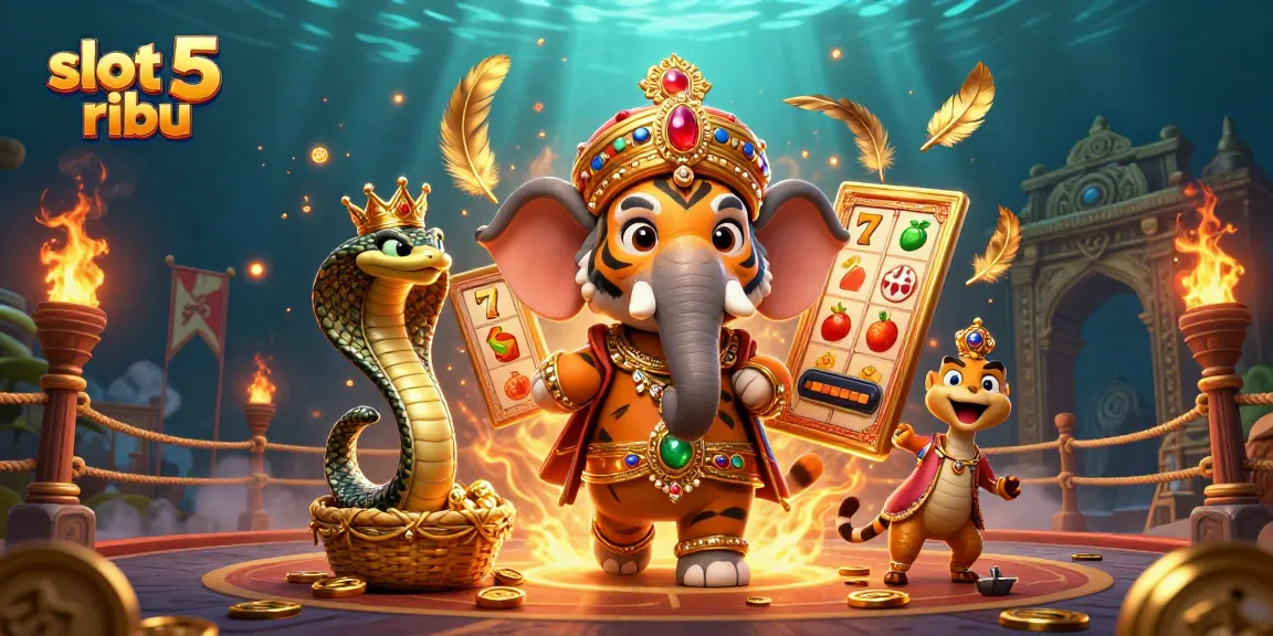 Engage in thrilling gameplay at slot 5 ribu with vibrant elements and winning opportunities.